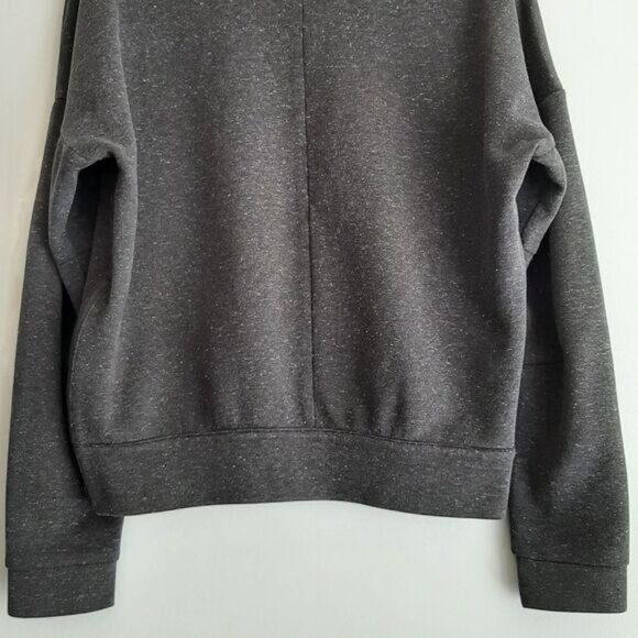 ADIDAS \ Pullover Sweatshirt Grey w/ Side Zippers Sz M - Picture 11 of 12